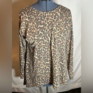 Leopard Print Women's Top/Tunic